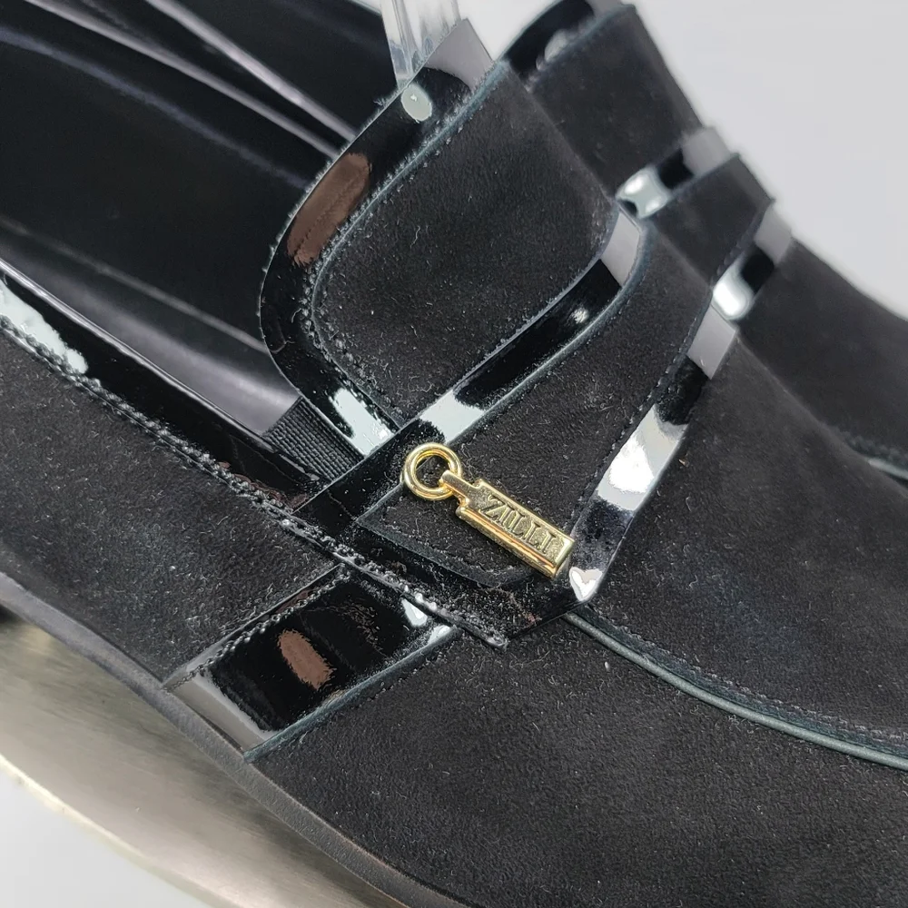 👞👞👞Zilli Elegant Velvet Slip-On Loafers - A Must Have - Picture 5 of 9